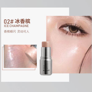 IN STOCK 卡希尔水光啫喱高光棒Caxier water-light gel highlighter stick natural brightening silhouette fine shimmer highlighter female blusher stick highlighter Contouring stick*mojogy
