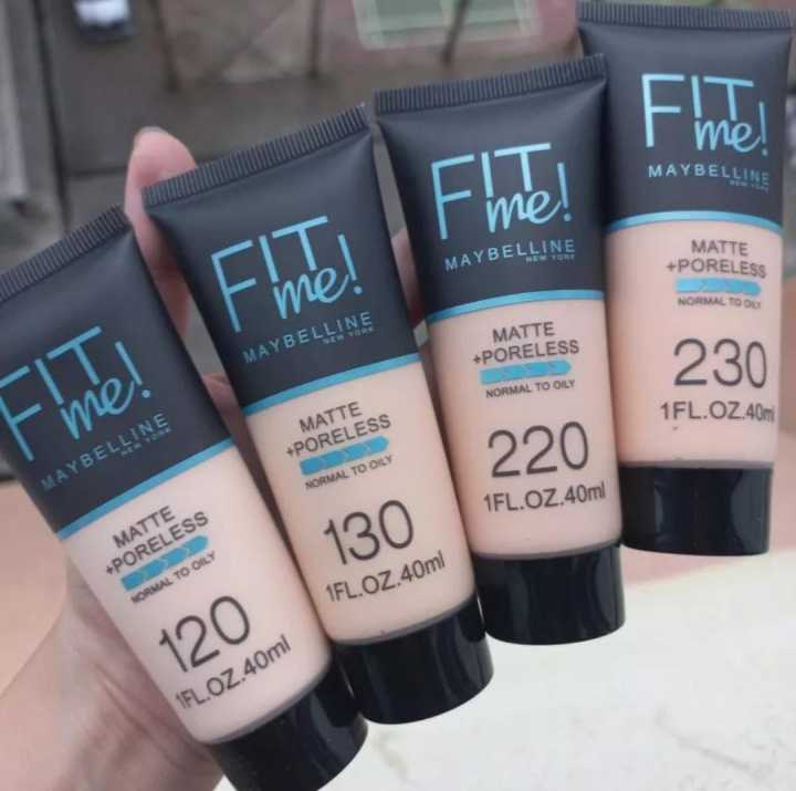 Mayelline Liquid Foundation Fit me Matte Poreless Normal To Oily