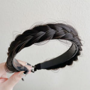 Gratis Semua - Bando Kepang Wig Anak Perempuan / Aksesoris Rambut Fashion Wig / Bando Wig Rambut Palsu Unik