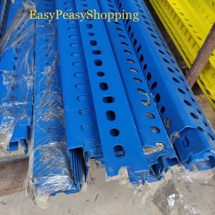 Besi Angle Rak Lubang 5 Kaki/Besi Rak /Slotted Angle Bar/ Besi Rak ...