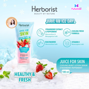 HERBORIST Juice For Skin Cooling Burst Lotion Serum | Niacinamide | Panthenol | Vitamin E Body Lotion