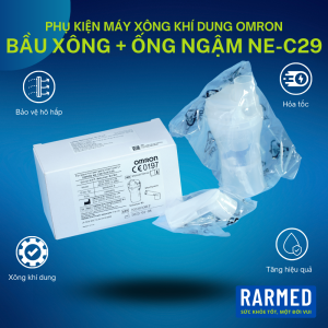 Phụ kiện bầu xông khí dung ống ngậm máy xông khí dung Omron NE-C28/C29/C30
