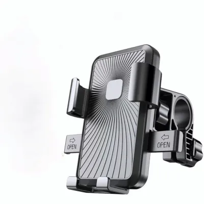 FLICKS Shockproof Bike Handlebar Mobile Holder Practical Fixed Bracket Bicycle Phone Mount Best Sale Shock Absorbing Design Bicycle Mobile Phone Holder Cycling