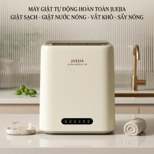 (Máy giặt hút xả nước tự động 2026)máy giặt mini hoàn toàn tự động giặt đồ trắng đồ lót tự động sấy khô