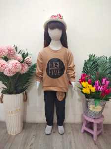 Setelan Anak perempuan Setelan Anak Sehari-hari Setelan HIGH FIVE