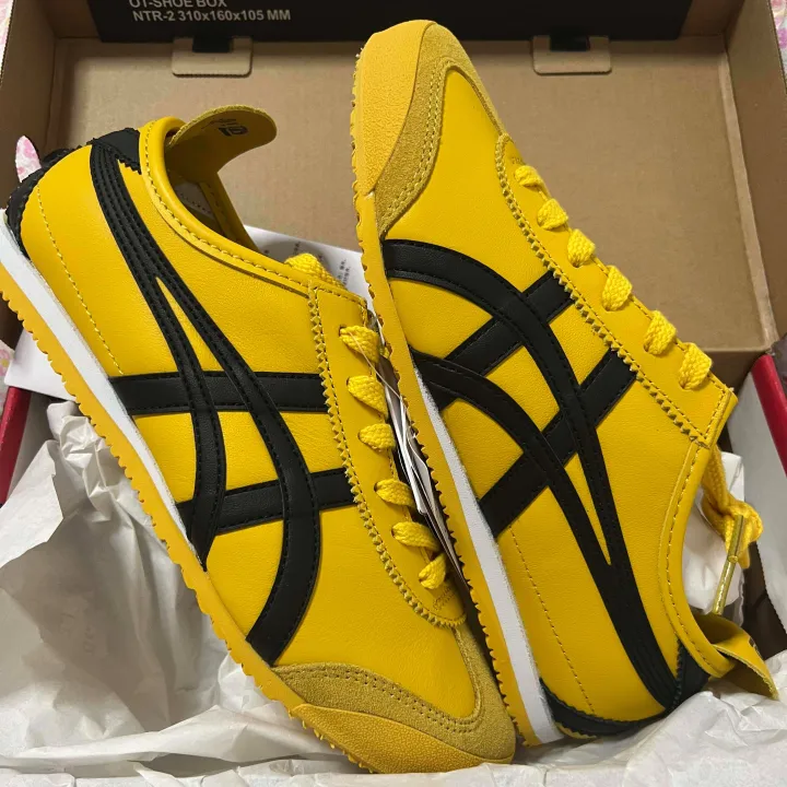 Welfare Price Onitsuka Tiger Bruce Lee Same Mexi co66 Men Women Running  Shoes Yellow Low Top Casual Lazada PH