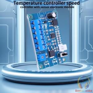 Phổ DC 12V 24V Bộ điều khiển quạt có cảm biến nhiệt độ và PWM cho PC và công nghiệp làm mát các ứng dụng