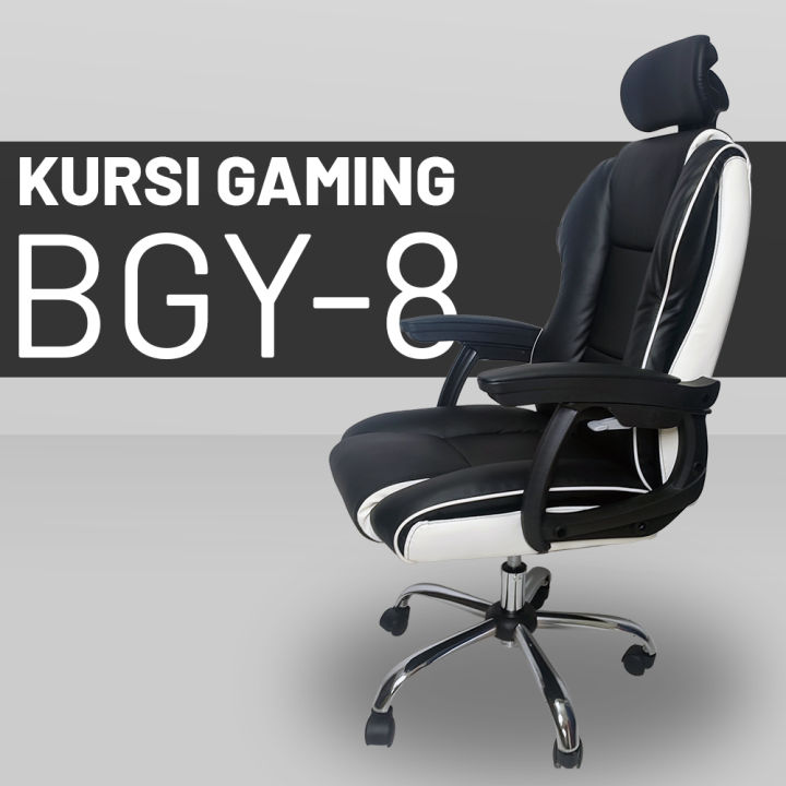 Kursi Roda Computer Kursi Kantor Kursi Meja Komputer Kursi Gaming-Bantal Punggung Tinggi ...