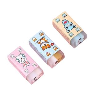 Lovely Painting Eraser Creative Pencil Erasers Erasers School Accessories for Schoolwork Art Projects