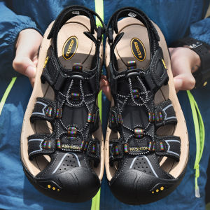 Mens outdoor sports sandals adventure mountaineering shoes fashionable beach shoes