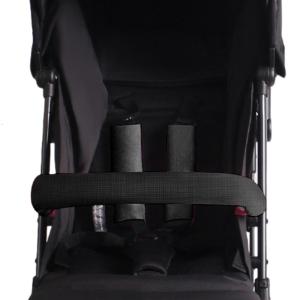 Thoáng khí Xe đẩy dây đeo BIB tay vịn phía trước mọc răng khăn bảo vệ Bìa xe đẩy em bé giỏ hàng đai an toàn Yếm trẻ em