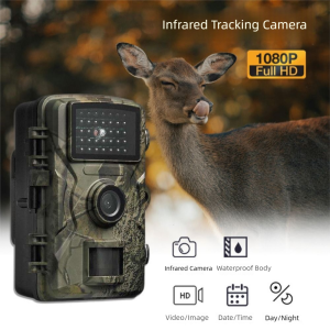 AZDH IP66 Waterproof Outdoor Trail Camera 16MP Image Resolution HD 1080P Video Motion Activated Wildlife Camera Enhanced Sensitivity Motion Detection Infrared Night Vision Camera Wildlife Observation