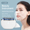 EMS Face Guasha Scrapping Massager with Red/Blue/Purple Light 42° Heat Massage Microcurrent Face Lifting Body Relief. 