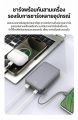 พาวเวอร์แบงค์ 20000mAh PD ชาร์จเร็ว22.5W iMI สายชาร์จในตัว Type‑C/Lightning พกพาสะดวก ขึ้นเครื่องบินได้. 