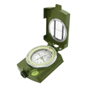 Professional Metal Sighting Compasses High Precisions Metal Sighting Navigation Tool Camping Hiking Geological Compasses