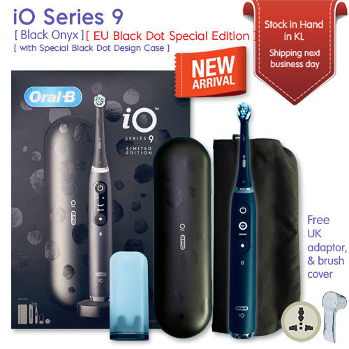 Oral-B IO Series IO9 Black Onyx Special Edition Electric Toothbrush ...