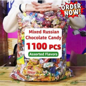 [ BUY 1kg GET 1kg ] Russian Chocolate Mixed Fructose Candy 500g - CHOCOLATE CANDY NA MAY HALONG