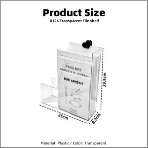 【i.Rumah】Desktop Storage Box Office File Rack Desk Multifunctional Organizing Rack