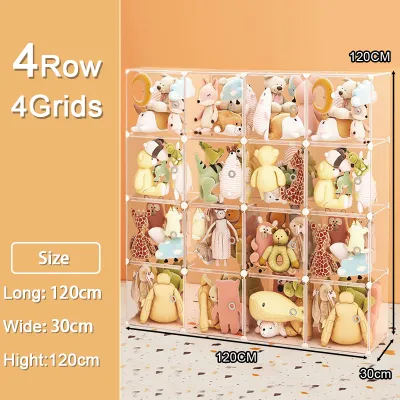 Transparent Display Cabinet Model Toy Showcase Home Storage Cabinet Display Case Storage Box 透明展示柜