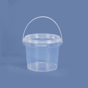 ERHANA 10pcs 500/750/1000ml Milk Tea Bucket Food Grade Plastic with Lid Food Storage Jar Multifunctional Large Capacity Ice Cube Bucket Milk Tea Shop