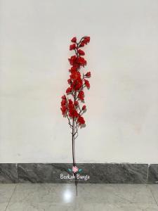 Bunga sakura- sakura plastik - kembang sakura- sakura artificial - bunga artificial tanaman meihua BISA COD ke seluruh INDONESIA
