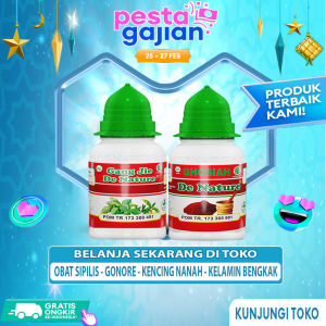 TERLARIS Gang Jie Obat SIPILIS Paling Ampuh GONORE Kencing Nanah Kencing Darah Klamidya HERBAL| De Nature