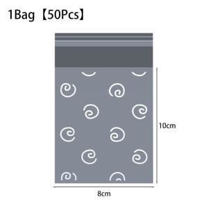 50Pcs/Pack High Quality Transparent Cute Bow Self-adhesive Card Sleeves INS Idol Postcard Protective