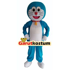Kostum maskot badut karakter doraemon dewasa lucu costume