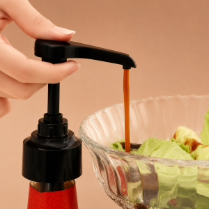 Dispenser Pump Botol Kecap Saus Praktis Food Grade Anti Tumpah Cocok Semua Botol