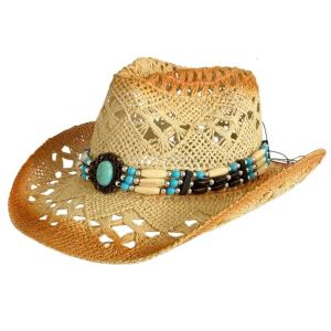 Handmade Straw Hat Elegant Wide Brimmed Decorated Sun Hat for Women Party British Beach Hat Straw Lady Knitted Straw Hat