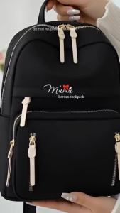 FRIDA BAGS#140 Functional Backpacks for Women Fashion Bags Simple Plain Color Backpack Casual Use
