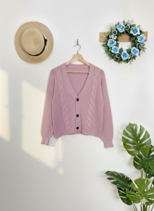 CARDIGAN RAJUT WANITA MURAH / CROP CABLE CARDY / SWETER CARDIGAN ALA KOREA / CARDIGAN RAJUT PREMIUM