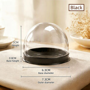 Mooncake Packaging Box Square Round Plastic Container Snow Skin Cake Kuih Bulan Bekas Kuih Kecil 月饼托