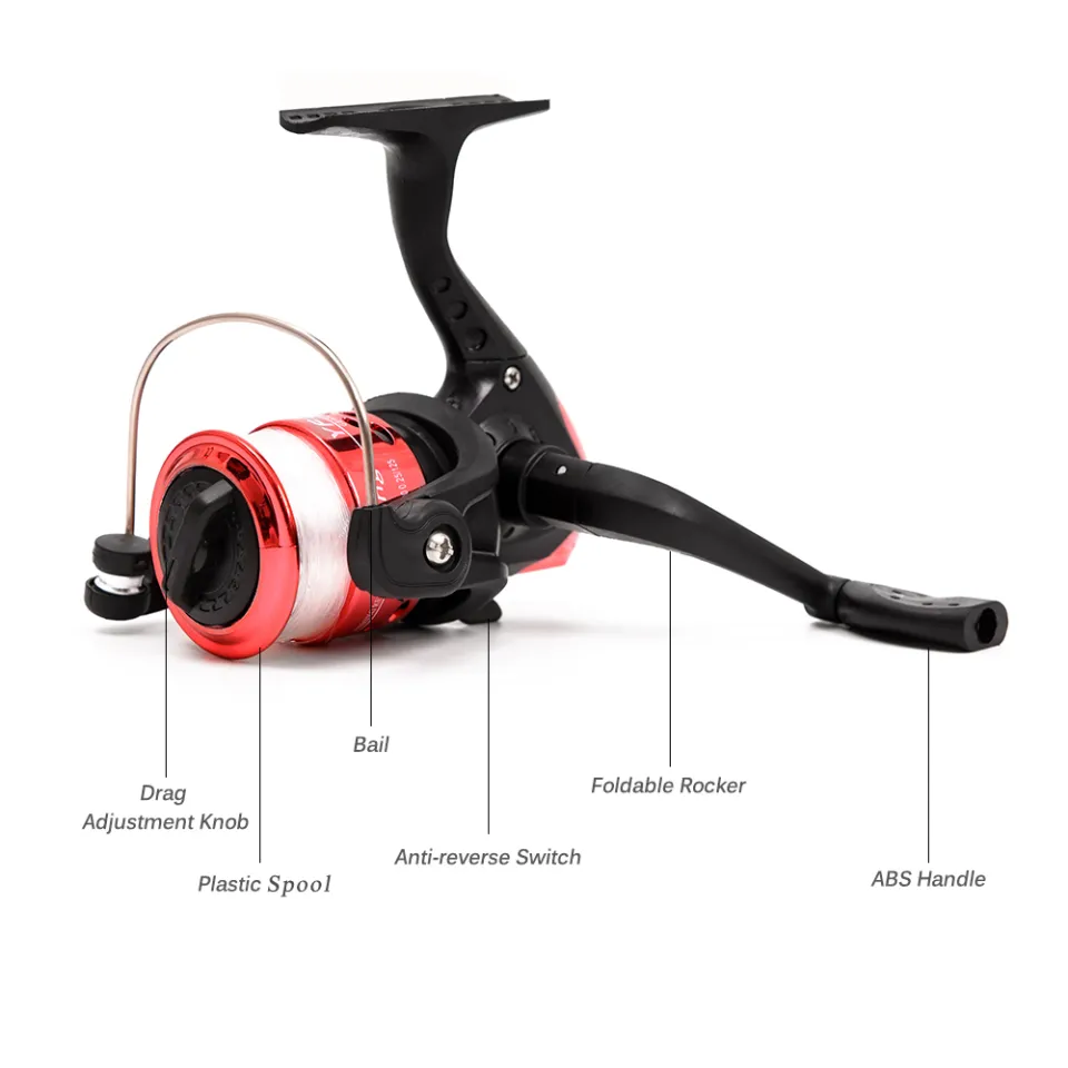 Lixada Fishing Tackle Set with Telescopic Fiberglass Fishing