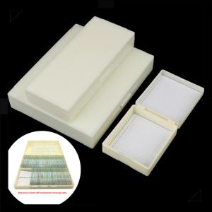 ❣💕WonderfulBuyinge พลาสติก Microscope SLIDE BOX 25/50/100pcs กล่องเก็บของชีวภาพ