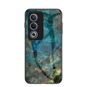 OPPO A3 Pro 5G 2024เคสป้องกันกระจกเทมเปอร์แบบหินอ่อนสุดหรูเคสโทรศัพท์ไล่ระดับสีสำหรับ OPPOA3Pro A3Pro ฝาหลังขอบ TPU กันกระแทก3ชิ้น