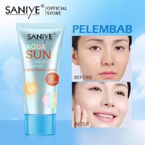 SANIYE (R1190A - R1190B) SUNSCREEN AQUA SUN FOUNDATION SUNBLOCK SPF50+ PA+++ WATERPROOF