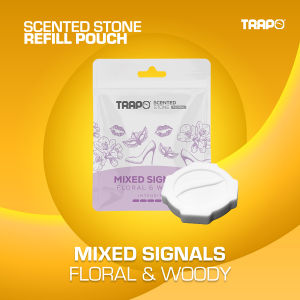Trapo Scented Stone Starter Kit | Mixed Signals - Floral & Woody (Air Freshener / Car Fragrance)