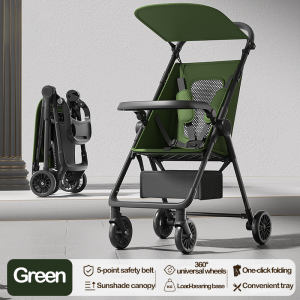 Baby Stroller Lightweight Baby Pocket Version Cabin Size Portable Travel Boarded Foldable Kids Stroller Kereta bayi婴儿推车