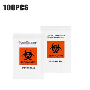 Specimen Bag Biohazard 15x25 Cm 100pcs