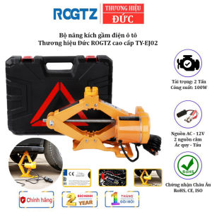 Bộ nâng kích gầm điện ô tô Thương Hiệu ROGTZ TY-EJ02 2 tấn 12V - HÀNG CHÍNH HÃNG BH 2 NĂM
