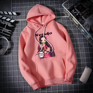 nezuko jacket cute with hoodie demon slayer