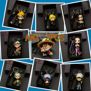 (In Stock) One Piece Keychain Pendant Key Chain Bag Pendant Birthday Gift