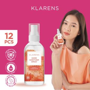 Hand Sanitizer Klarens Spray Calming Musk 12pcs