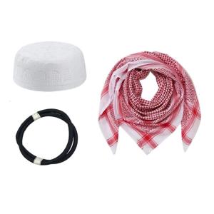 Multipurpose Keffiyeh Arabic Style Headwear For Men Women Easy Care Quick Dry Fabric
