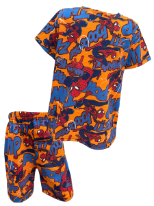 SET BAJU BUDAK BAJU TIDUR BUDAK PLAYSET BUDAK LELAKI BOYS PYJAMA SIZE 2-8 100% COTTON GIRLS PYJAMA SETS SELUAR