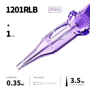 Mast Pro PMU tattoo cartridge needles models 1RL and 3RL offer high precision for permanent makeup micro-pigmentation eyeliner lip and eyebrow tattooing.