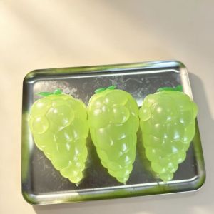 SWEET No Rebound Coconut Oil Squishy Hand Relax Shapeable Persimmon Squishy Toys Boys Girls Soft TPR Handmade Fidget Ball Kids Adults
