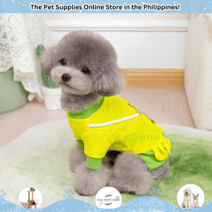 KAWAII QA°05 Adorable Bear-Themed Pet Shirt with Summer Crossbody Belt Style