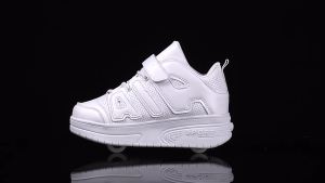 LZD  New Heelys Four-Wheel Rollerskate Boys Children Harness-Wheel Shoes Girls Skating Shoes Double Roller Skating